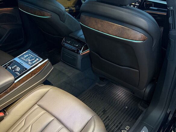 2019 Audi A8 Long 55 TFSI IV (D5), синий, 5250000 рублей - вид 20