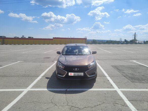2018 Lada (ВАЗ) Vesta I, серый, 875000 рублей - вид 9