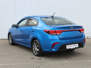 2019 Kia Rio IV, синий, 1385000 рублей, вид 5
