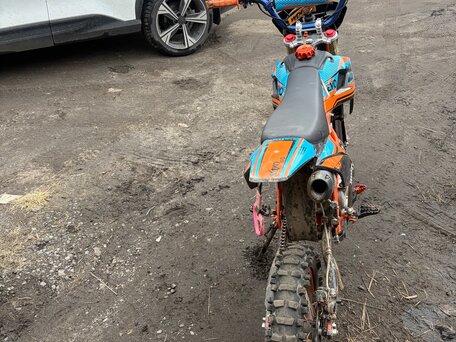 2024 Kayo Evolution YX140EM, синий, 75000 рублей, вид 3
