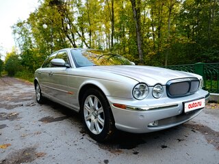 2005 Jaguar XJ III (X350/X358), серебристый, 1150000 рублей, вид 3