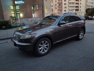 2007 Infiniti FX35 I (S50) Рестайлинг, коричневый, 600000 рублей, вид 1