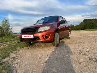 2014 Lada (ВАЗ) Granta I, оранжевый, 280000 рублей, вид 1