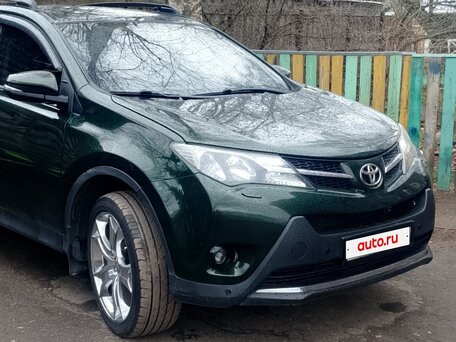 2013 Toyota RAV4 IV (XA40), зелёный, 1545000 рублей, вид 3