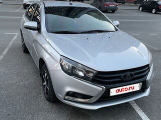 2017 Lada (ВАЗ) Vesta I, серебристый, 1000000 рублей, вид 5