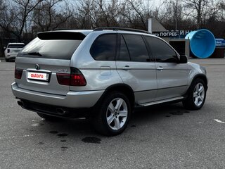 2001 BMW X5 3.0i I (E53), серебристый, 800000 рублей, вид 4