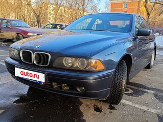 2003 BMW 5 серии 525i IV (E39) Рестайлинг, синий, 1150000 рублей, вид 2