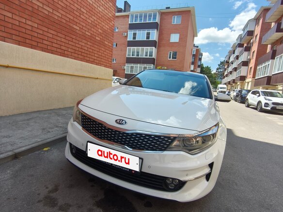 2017 Kia Optima IV, белый, 2150000 рублей - вид 1