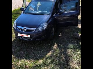 2011 Opel Zafira B Рестайлинг, синий, 850000 рублей, вид 1