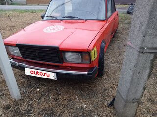 2008 Lada (ВАЗ) 2107, красный, 85000 рублей, вид 3