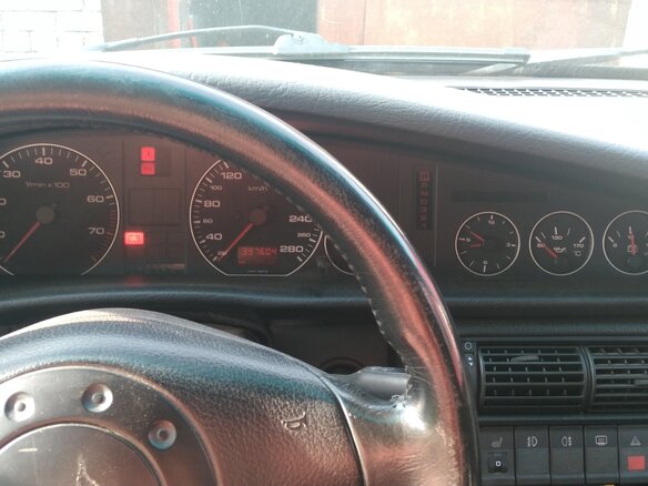 1994 Audi 100 IV (C4), чёрный, 780000 рублей - вид 4