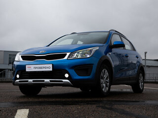 2019 Kia Rio X-Line IV, синий, 1297000 рублей, вид 2