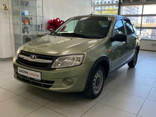 2013 Lada (ВАЗ) Granta I, зелёный, 230000 рублей, вид 1