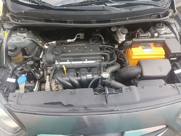 2014 Hyundai Solaris I, серый, 950000 рублей - вид 11