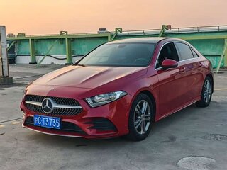 2021 Mercedes-Benz A-Класс 180 Long IV (W177), красный, 1717111 рублей, вид 1
