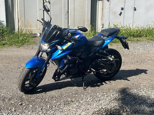 2020 Suzuki GSX-S 750, синий