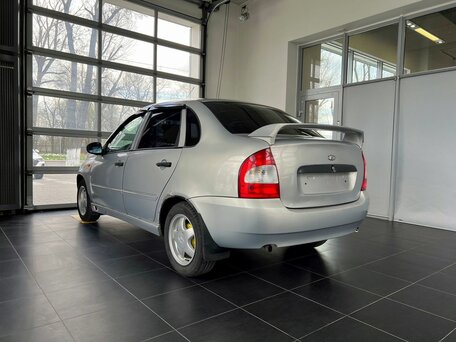 2007 Lada (ВАЗ) Kalina I, серебристый, 150000 рублей, вид 4