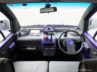 1989 Nissan S-Cargo, фиолетовый, 1500000 рублей, вид 4