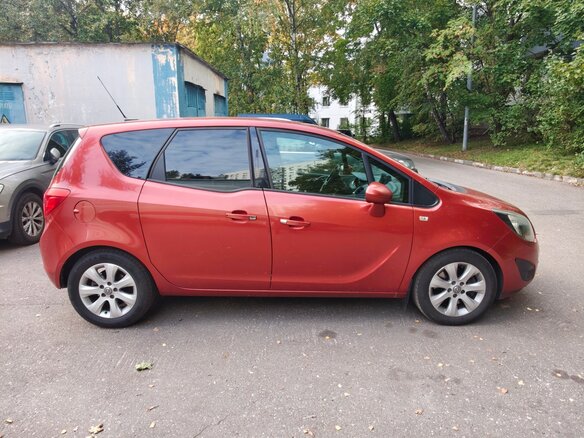 2012 Opel Meriva B, оранжевый, 660000 рублей - вид 7