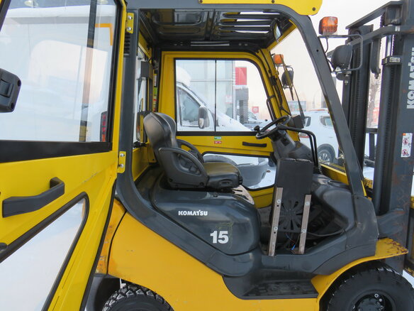2015 Komatsu FD15, жёлтый, 1338000 рублей - вид 9