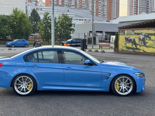 2017 BMW M3 Competition Package V (F80), голубой, 6222222 рублей, вид 4