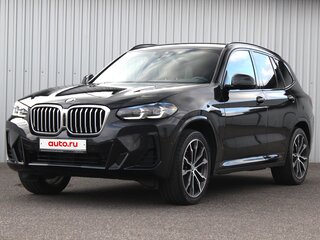 2021 BMW X3 25i xDrive III (G01) Рестайлинг, чёрный, 4899000 рублей, вид 1