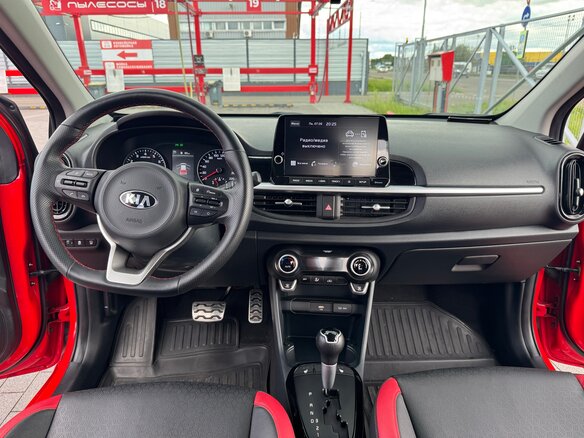 2021 Kia Picanto III Рестайлинг, красный, 2000000 рублей - вид 8