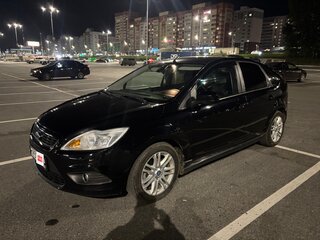 2008 Ford Focus II Рестайлинг, чёрный, 450000 рублей, вид 4