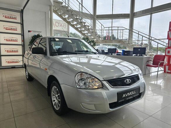 2013 Lada (ВАЗ) Priora I, серебристый, 629000 рублей - вид 2