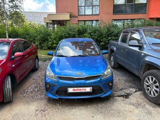 2017 Kia Rio IV, синий, 549000 рублей, вид 2