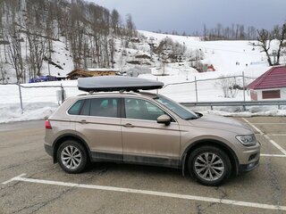 2018 Volkswagen Tiguan II, бежевый, 2250000 рублей, вид 2