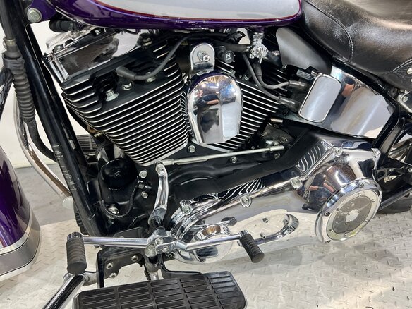 2001 Harley-Davidson Heritage, фиолетовый, 510000 рублей - вид 26