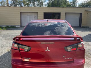2011 Mitsubishi Lancer X Рестайлинг, красный, 670000 рублей, вид 4