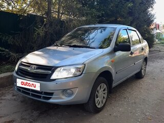 2013 Lada (ВАЗ) Granta I, голубой, 405000 рублей, вид 1