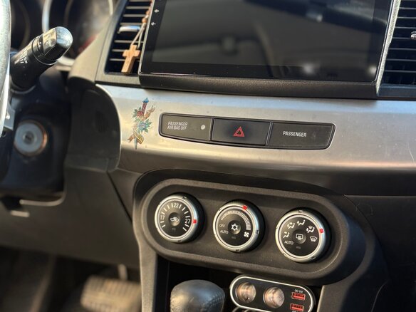 2008 Mitsubishi Lancer X, синий, 650000 рублей - вид 9