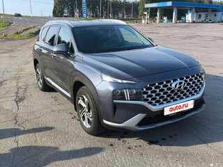 2021 Hyundai Santa Fe IV Рестайлинг, серый, 3420000 рублей, вид 1
