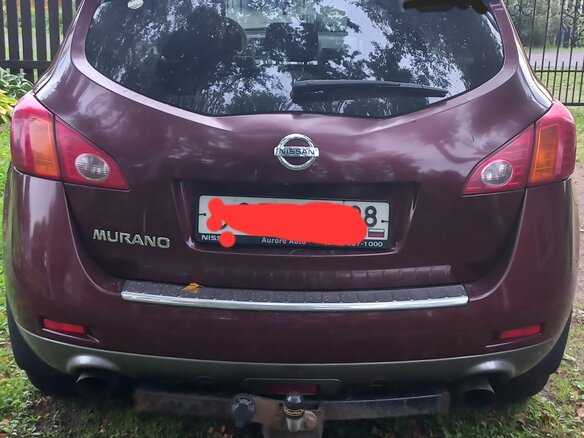 2009 Nissan Murano II (Z51), красный - вид 4