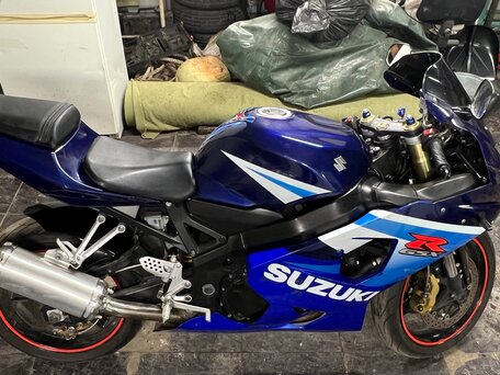 2005 Suzuki GSX-R 600, синий, 480000 рублей, вид 3