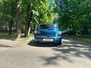 2007 Mazda 3 I (BK) Рестайлинг, синий, 520000 рублей, вид 4