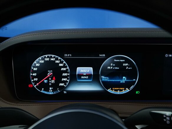 2019 Mercedes-Benz S-Класс 450 Long VI (W222, C217) Рестайлинг, чёрный, 5500077 рублей - вид 23
