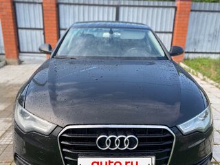 2014 Audi A6 IV (C7), чёрный, 2026000 рублей, вид 3