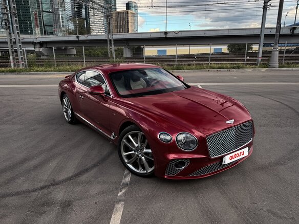 2020 Bentley Continental GT III, красный, 15600000 рублей