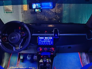 2020 Kia Rio IV, синий, 1360000 рублей, вид 3