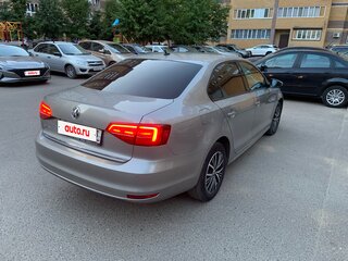 2016 Volkswagen Jetta VI Рестайлинг, бежевый, 1350000 рублей, вид 4