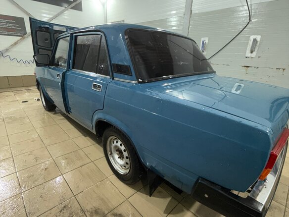 2008 Lada (ВАЗ) 2107, синий, 220000 рублей - вид 3