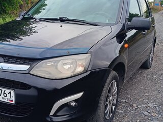 2013 Lada (ВАЗ) Kalina II, чёрный, 399999 рублей, вид 1