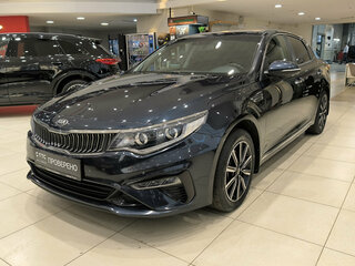 2018 Kia Optima IV Рестайлинг, синий, 1950000 рублей, вид 1
