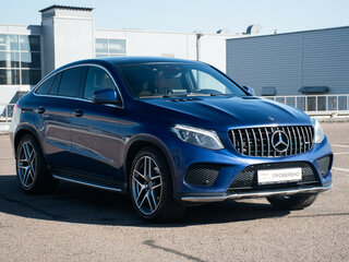 2018 Mercedes-Benz GLE Coupe 350 d I (C292), синий, 3728000 рублей, вид 3
