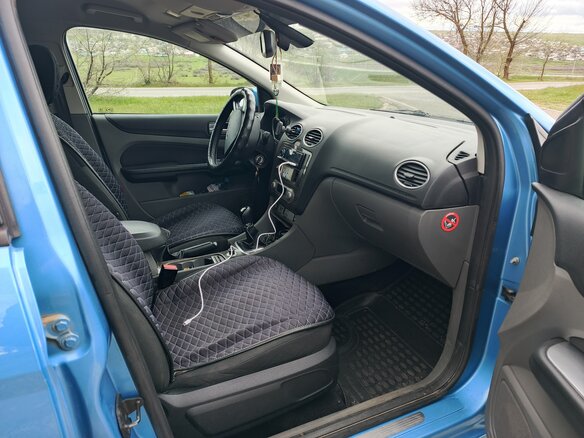 2008 Ford Focus II Рестайлинг, синий, 500000 рублей - вид 9