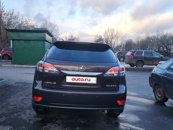 2012 Lexus RX 270 III Рестайлинг, коричневый, 2760000 рублей - вид 7